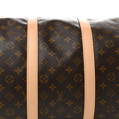 Louis Vuitton Monogram Keepall Bandouliere 55 10 of 12
