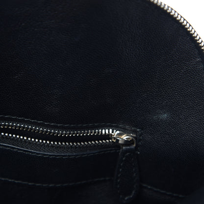 Balenciaga Calfskin Losange Monogram S Ville Top Handle Bag Black Grey 8 of 11