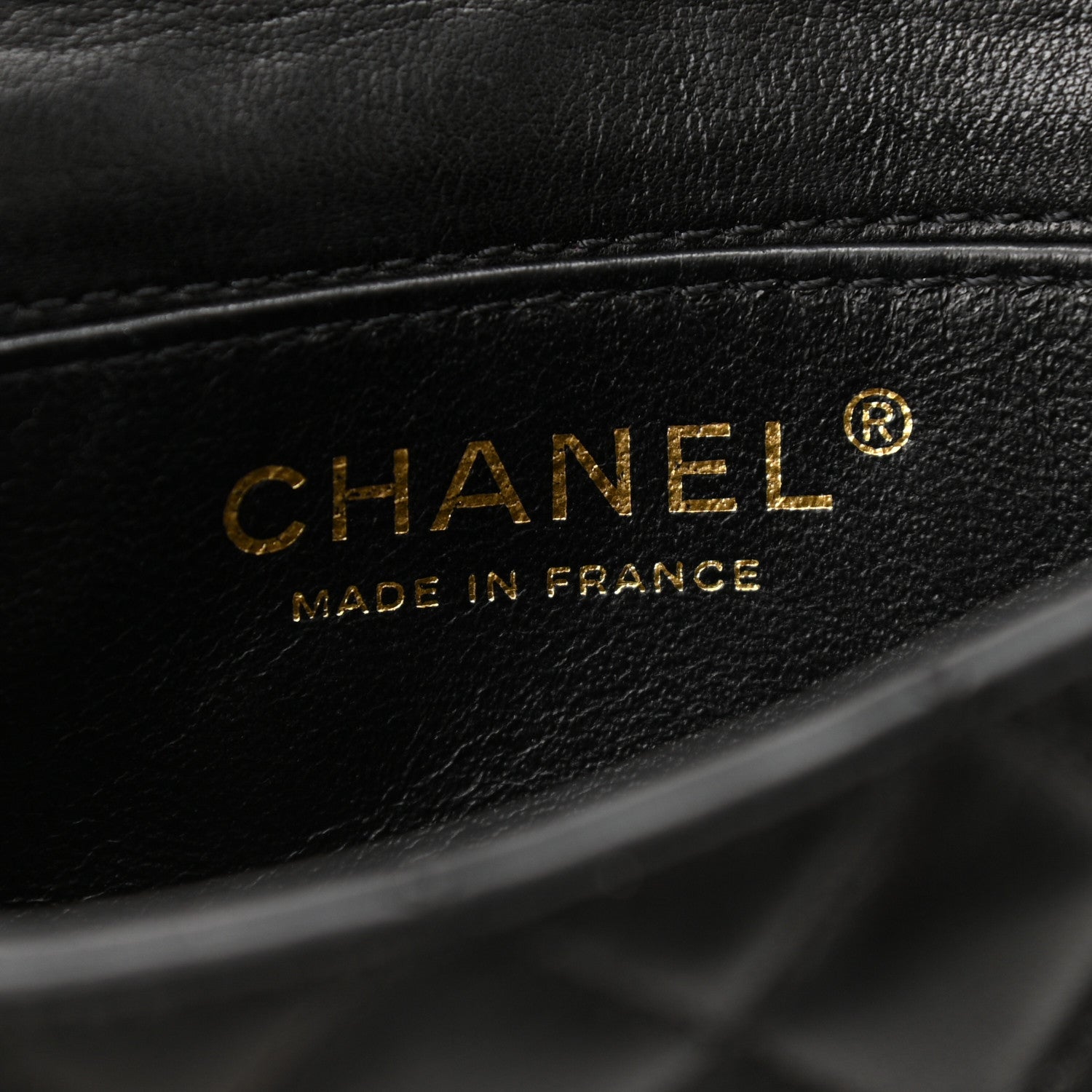 Chanel Lambskin Quilted Extra Mini Flap Black 9 of 10