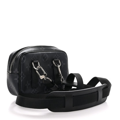 Louis Vuitton Monogram Eclipse Taigarama Outdoor Pouch Black 3 of 9