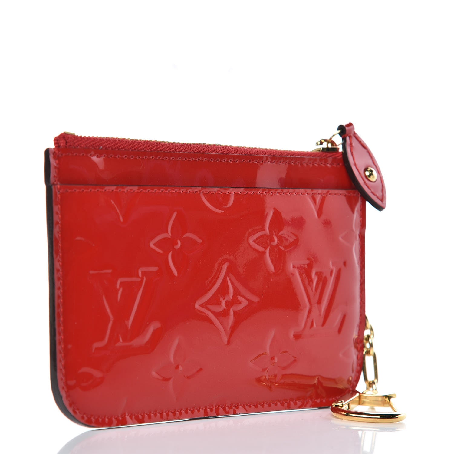 Louis Vuitton Vernis Key Pouch Cherry 3 of 7
