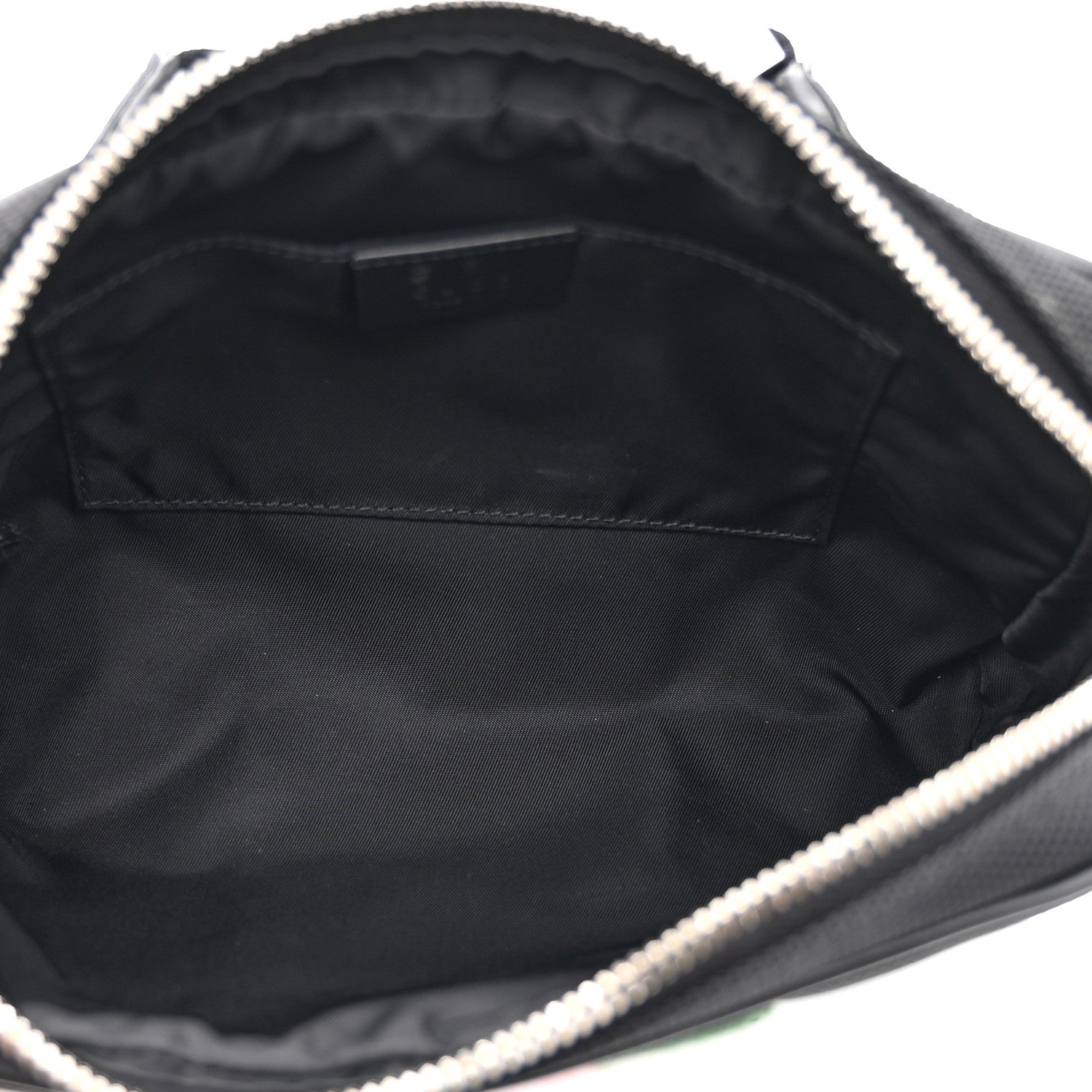Gucci Canvas Web Slim Belt Bag Black 5 of 11