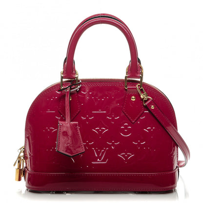 Louis Vuitton Vernis Alma BB Rose Indien 1 of 6