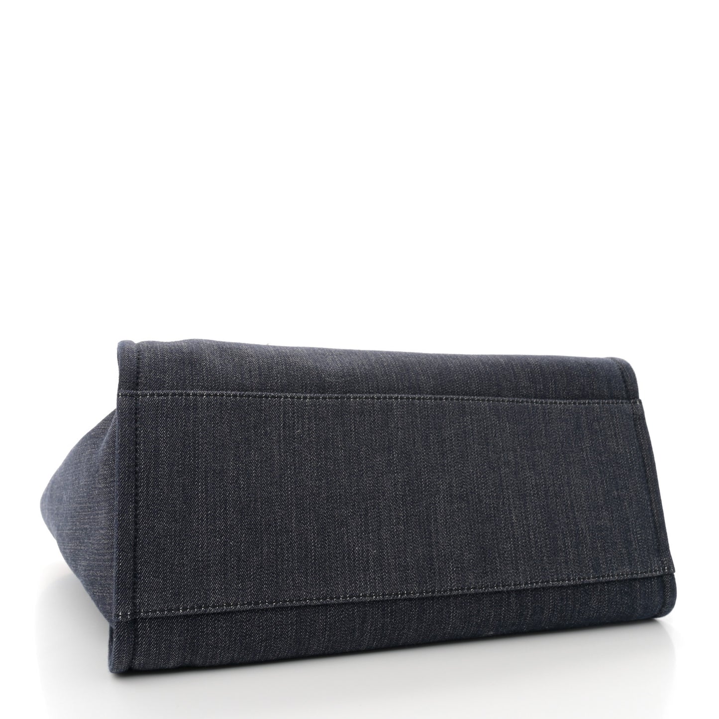 Denim Large Deauville Tote Dark Blue