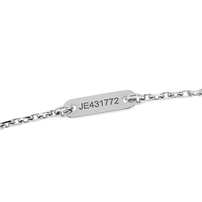 Van Cleef & Arpels 18K White Gold Turquoise Sweet Alhambra Butterfly Pendant Necklace 6 of 6