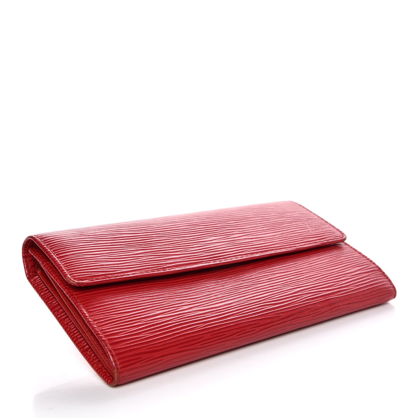 Epi Sarah Wallet Rouge