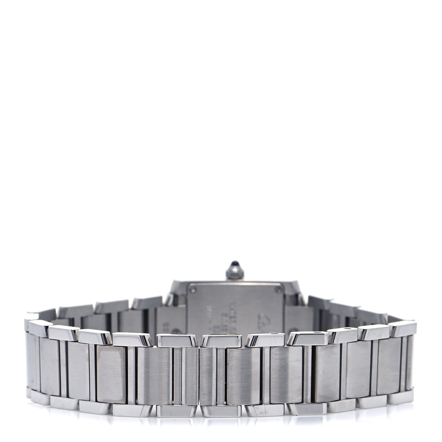 Stainless Steel 20mm Tank Francaise Quartz Watch
