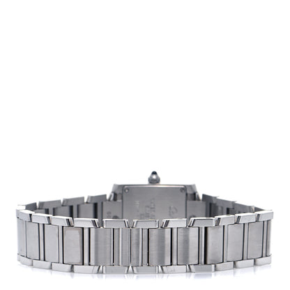 Cartier Stainless Steel 20mm Tank Francaise Quartz Watch 3 of 4