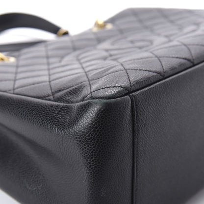Chanel Caviar Quilted Grand Shopping Tote GST Black 12 of 12