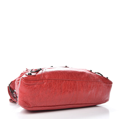 Balenciaga Agneau Classic Hardware Town Rouge Coquelicot 4 of 9