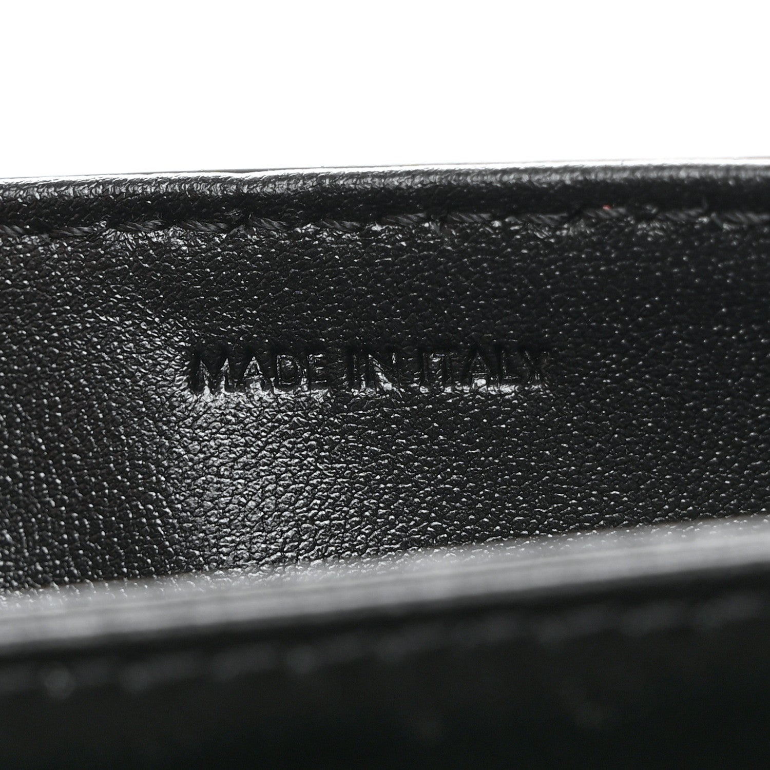 Celine Shiny Calfskin Teen Triomphe Black 7 of 11