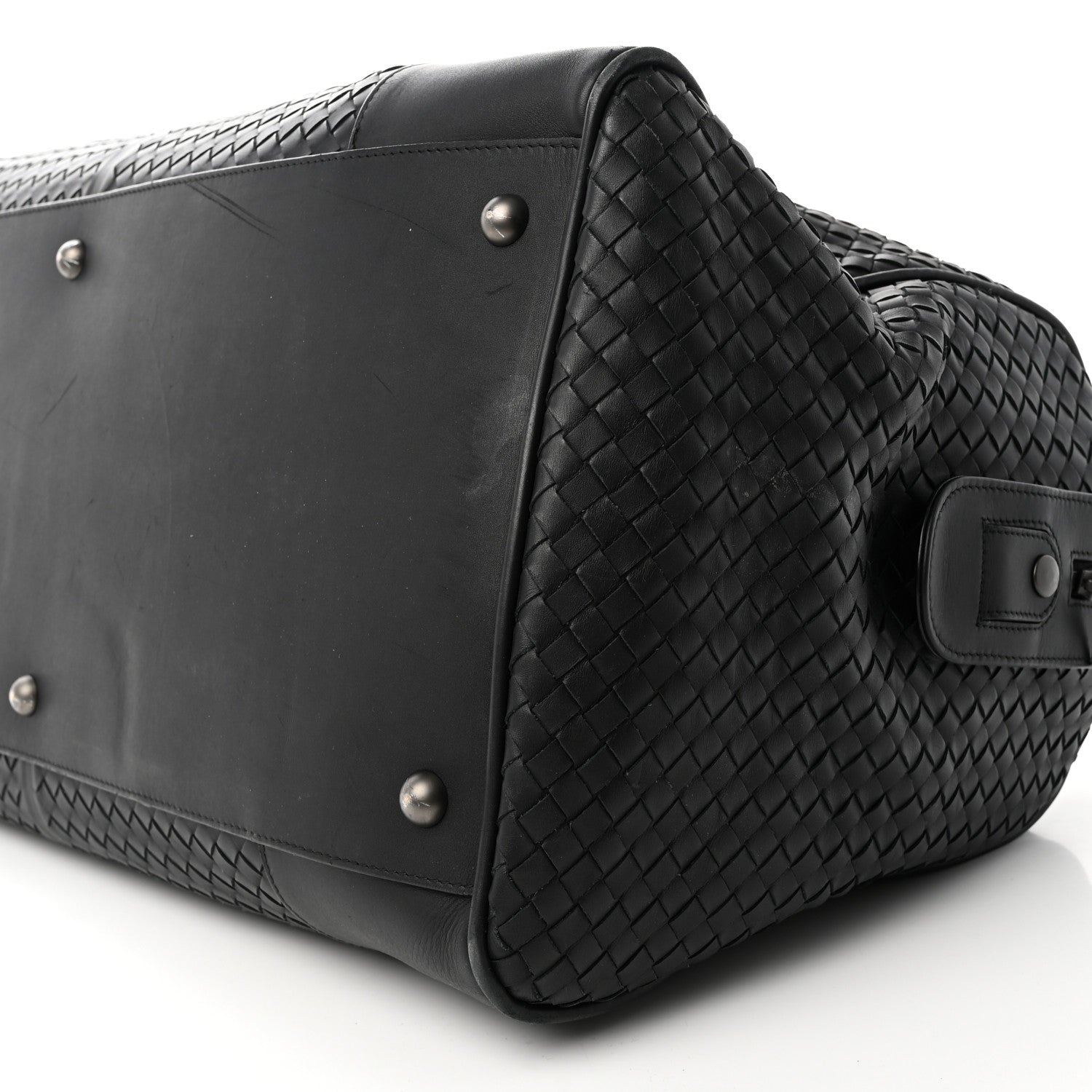 Bottega Veneta Nappa Intrecciato VN Large Duffel Ebano 9 of 14