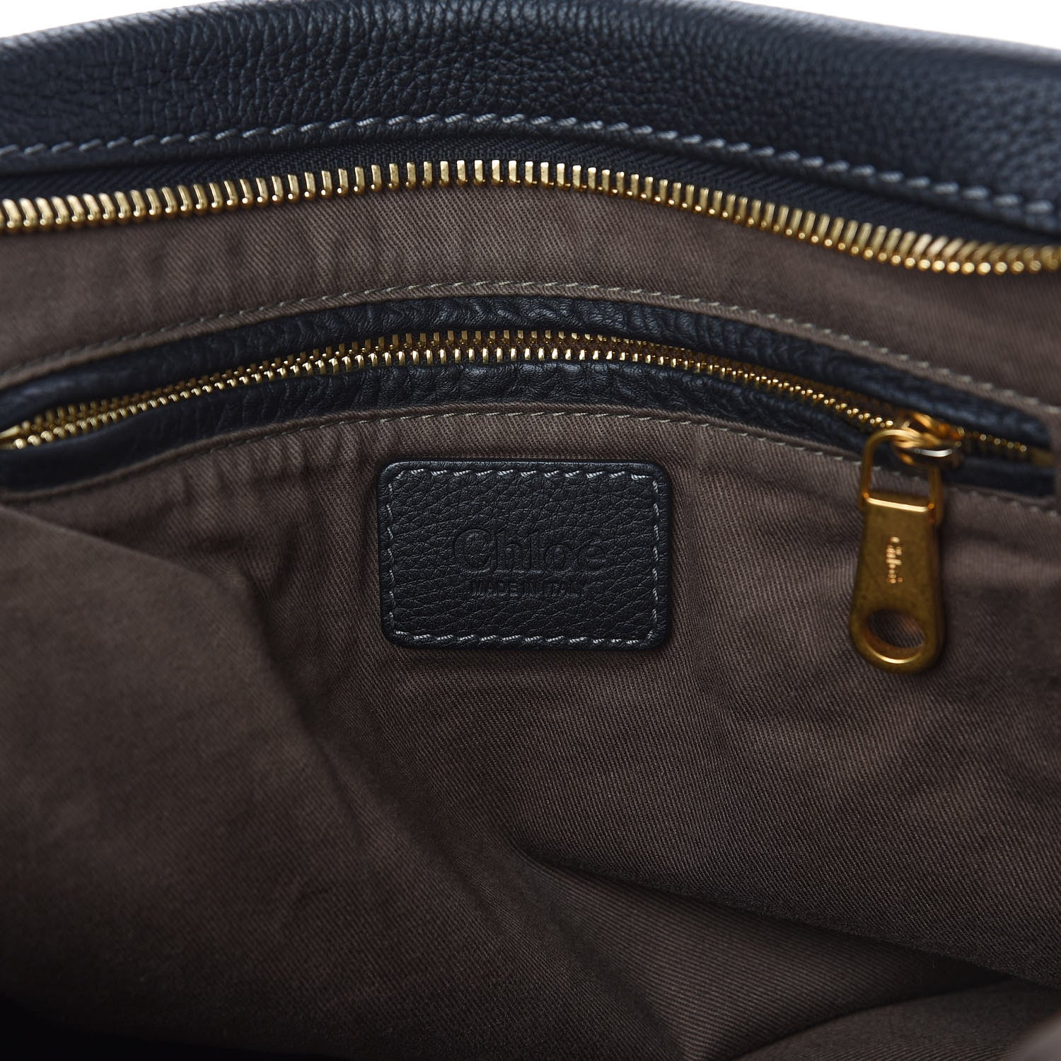 Chloe Calfskin Large Marcie Satchel Black 8 of 12