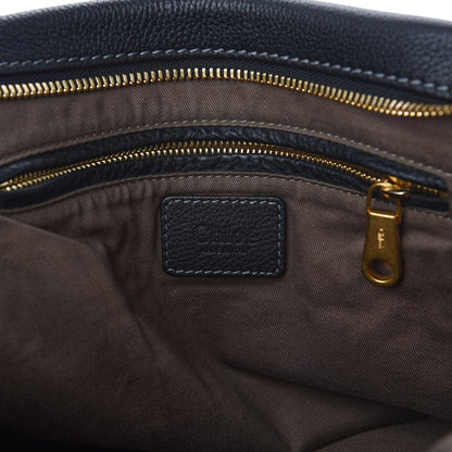 Chloe Calfskin Large Marcie Satchel Black 8 of 12