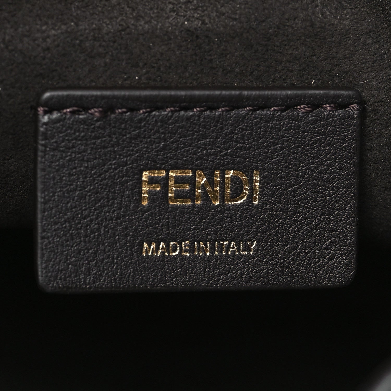 Fendi Straw F is Fendi Logo Crochet Mini Mon Tresor Bucket Bag Naturale Black 6 of 10