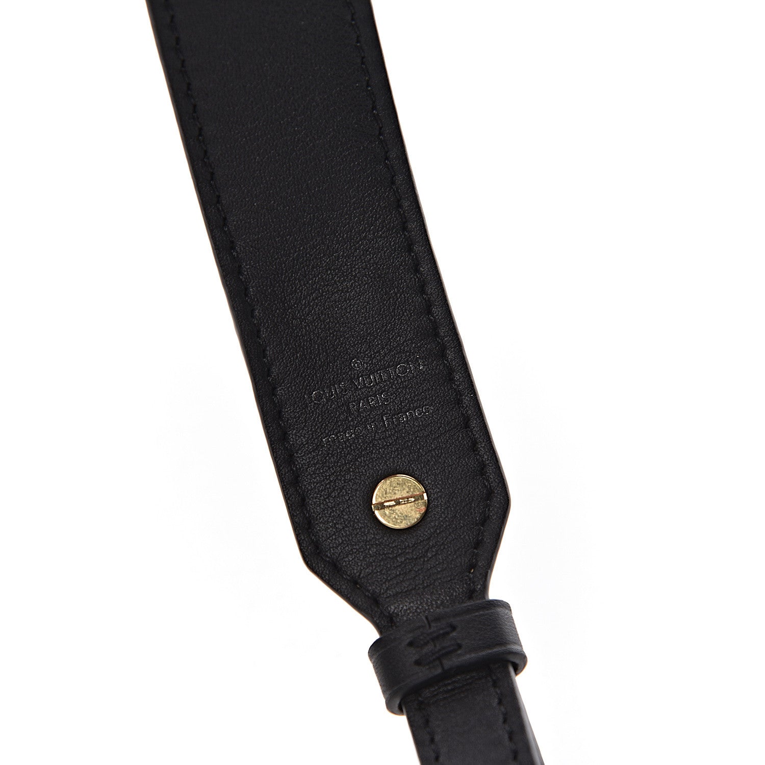 Louis Vuitton Reverse Monogram Bandouliere Shoulder Strap XL Black 5 of 6