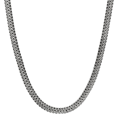 John Hardy Sterling Silver 6.5mm Classic Chain Necklace 1 of 3
