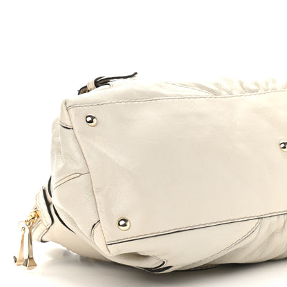 Gucci Calfskin Medium Horsebit Nail Boston Off White 11 of 11