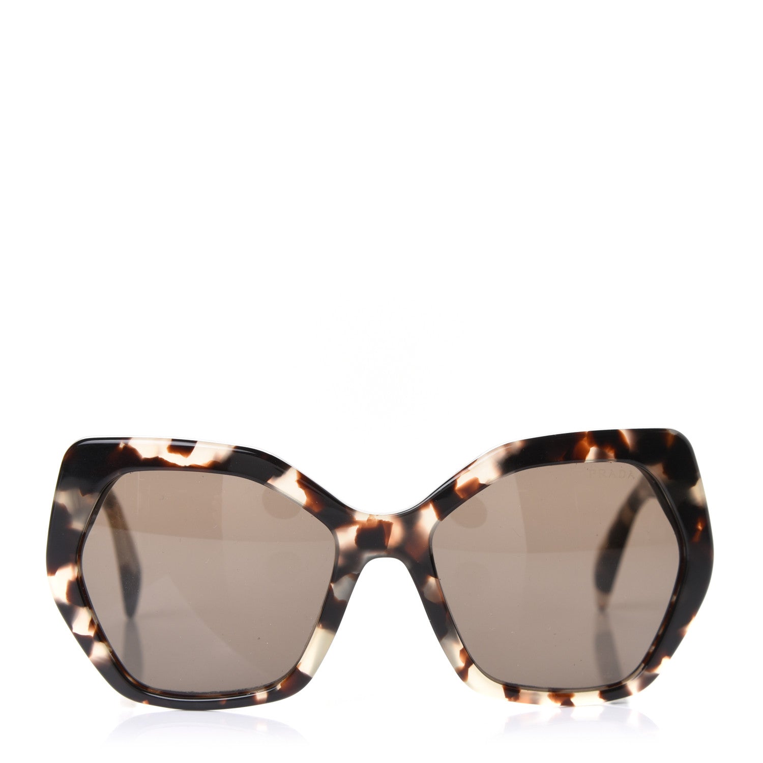 Prada Sunglasses SPR 16R Tortoise Grey 2 of 8