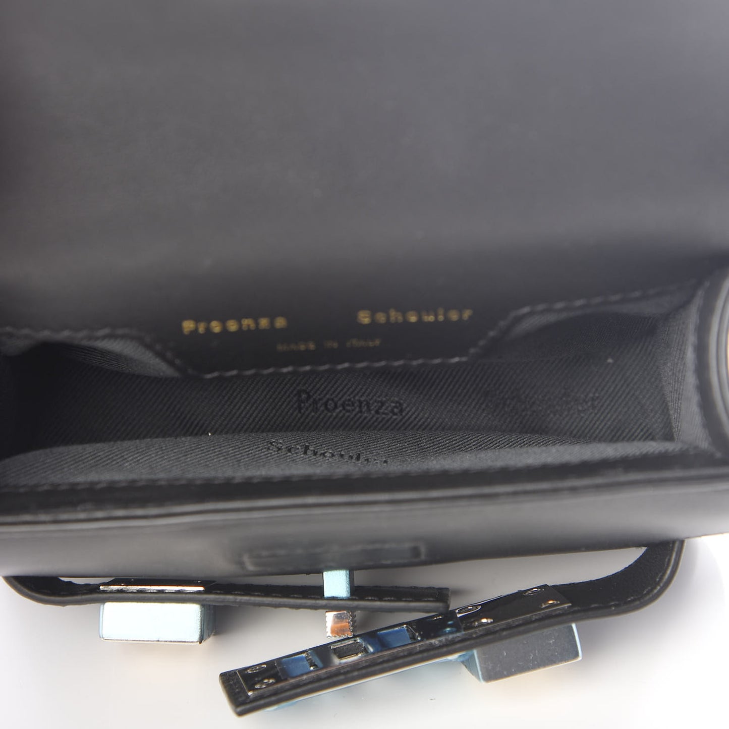 Calfskin Micro PS11 Belt Bag Black