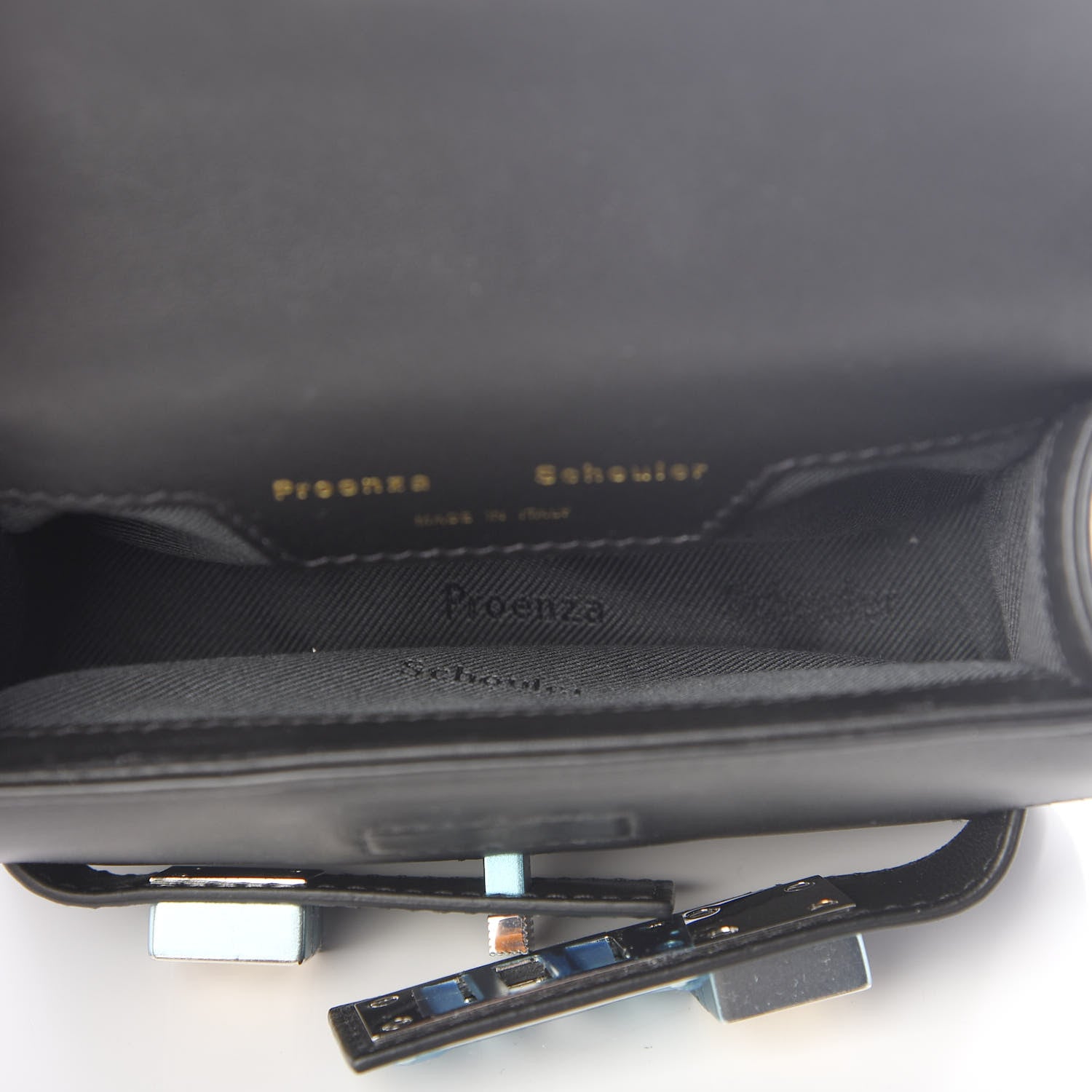 Proenza Schouler Calfskin Micro PS11 Belt Bag Black 4 of 8
