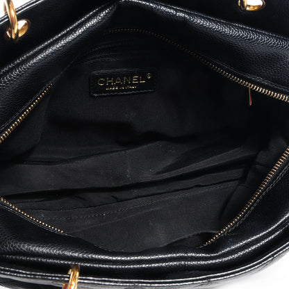 Chanel Caviar Quilted Petit Timeless Tote PTT Black 5 of 7