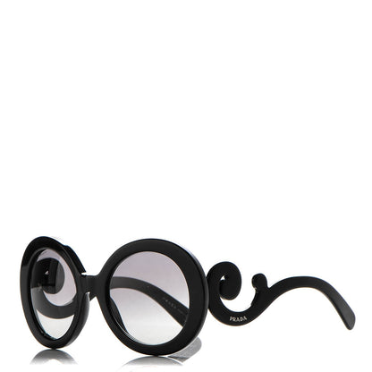 Prada Baroque Sunglasses SPR 27N Black 1 of 7