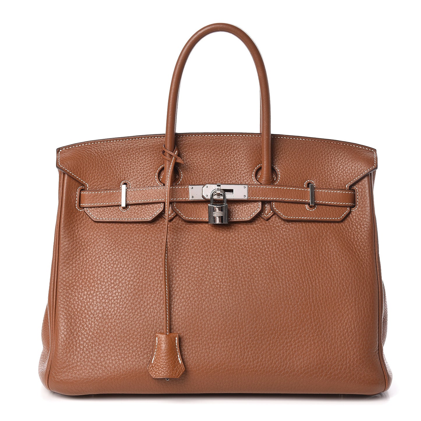 Taurillon Clemence Birkin 35 Gold