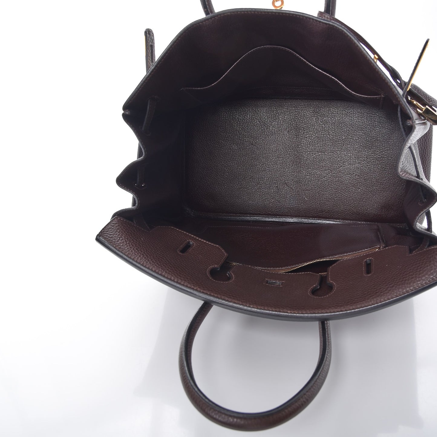 Togo Birkin 35 Chocolate