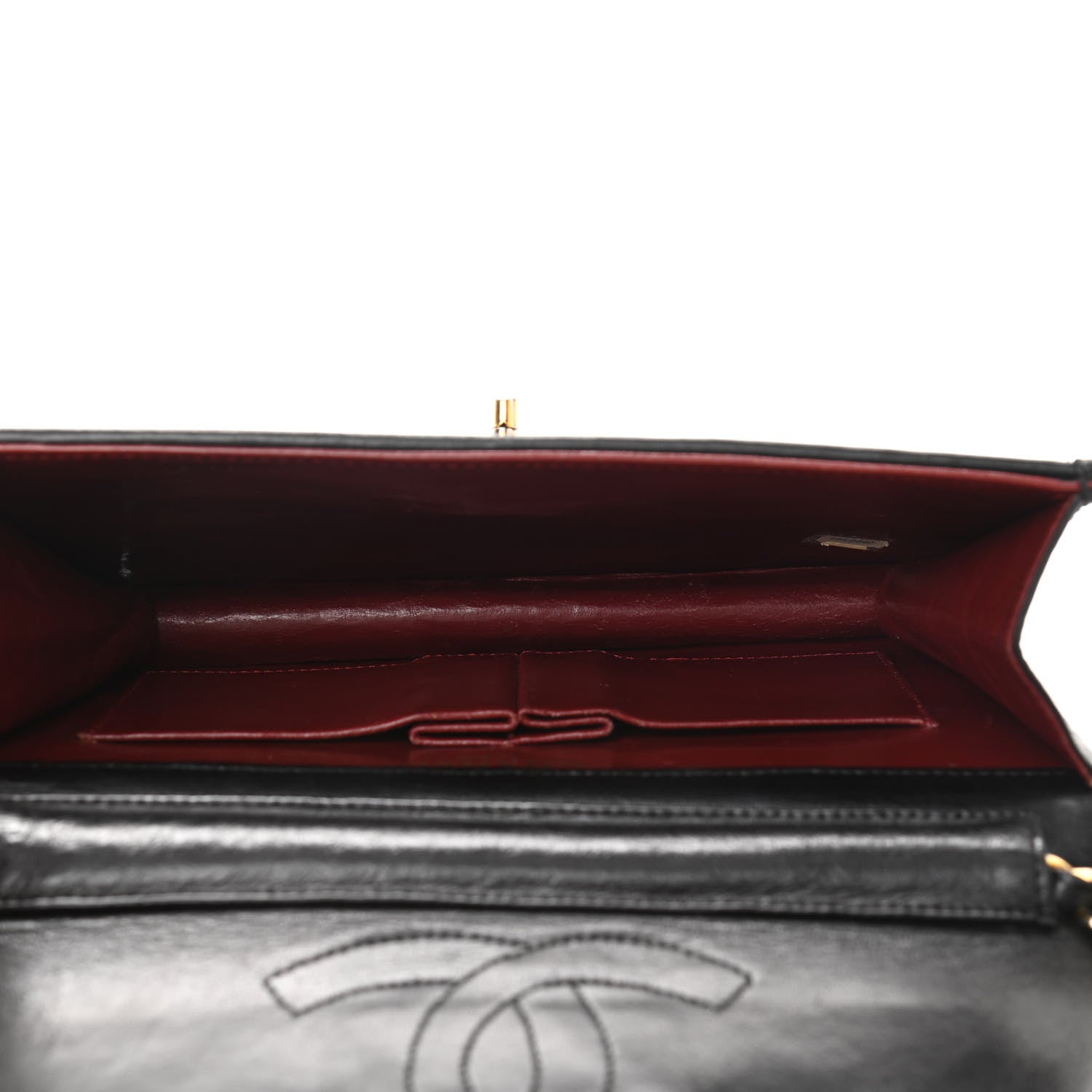 Chanel Lambskin Quilted Small Single Flap Black 4 of 11