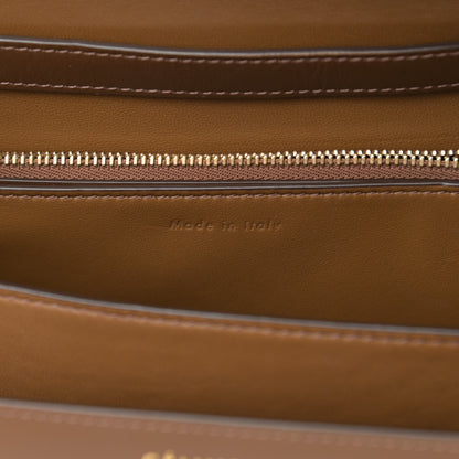 Celine Box Calfskin Medium Classic Box Flap Bag Camel 7 of 17