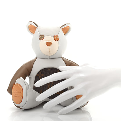 Louis Vuitton Calfskin Monogram Doudou Louis Bear Beige 2 of 5