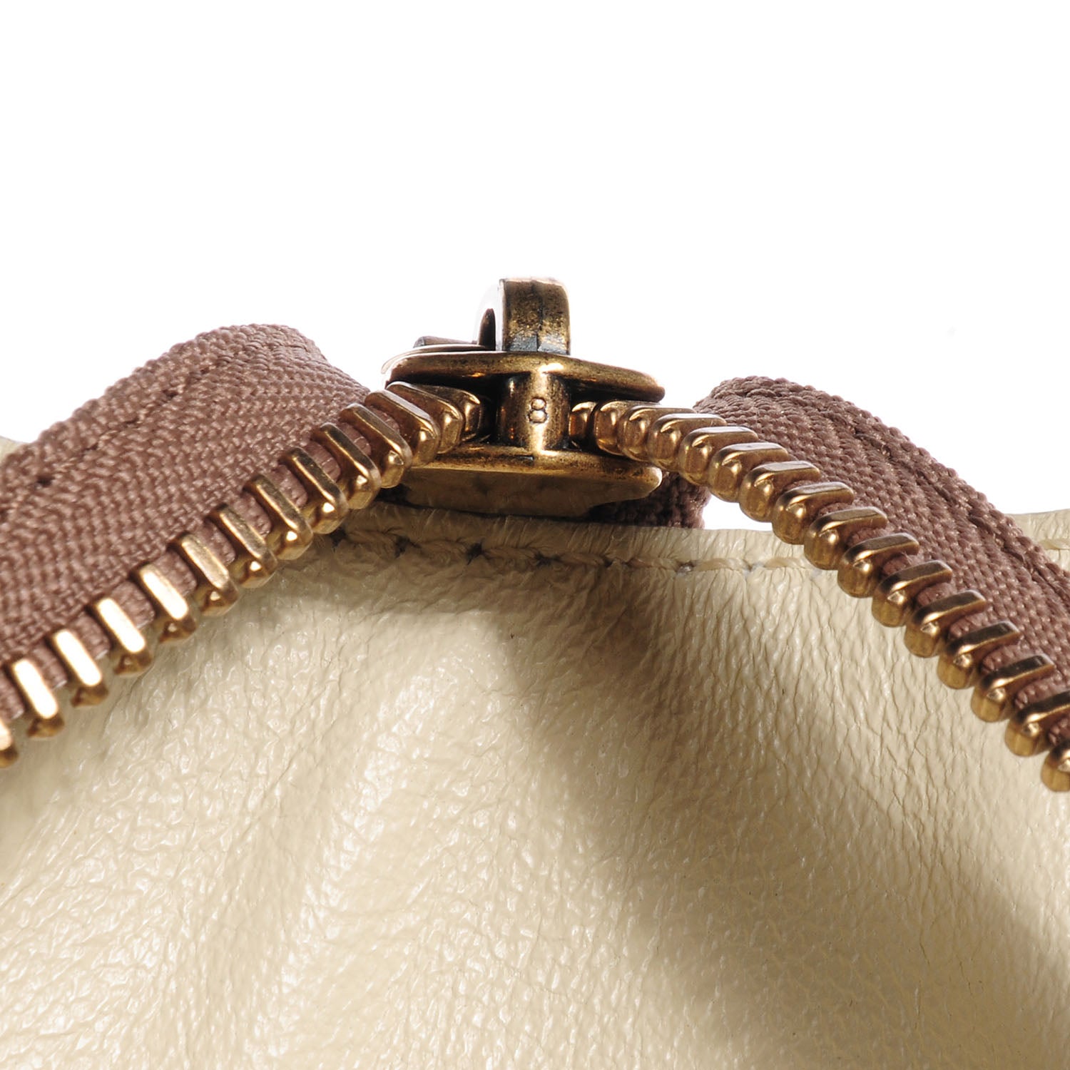 Celine Smooth Calfskin and Shrunken Lambskin Mini Tri-Color Luggage Chalk 7 of 10