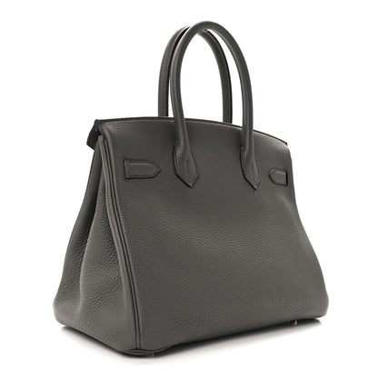 Hermes Togo Birkin 30 Etain 3 of 12
