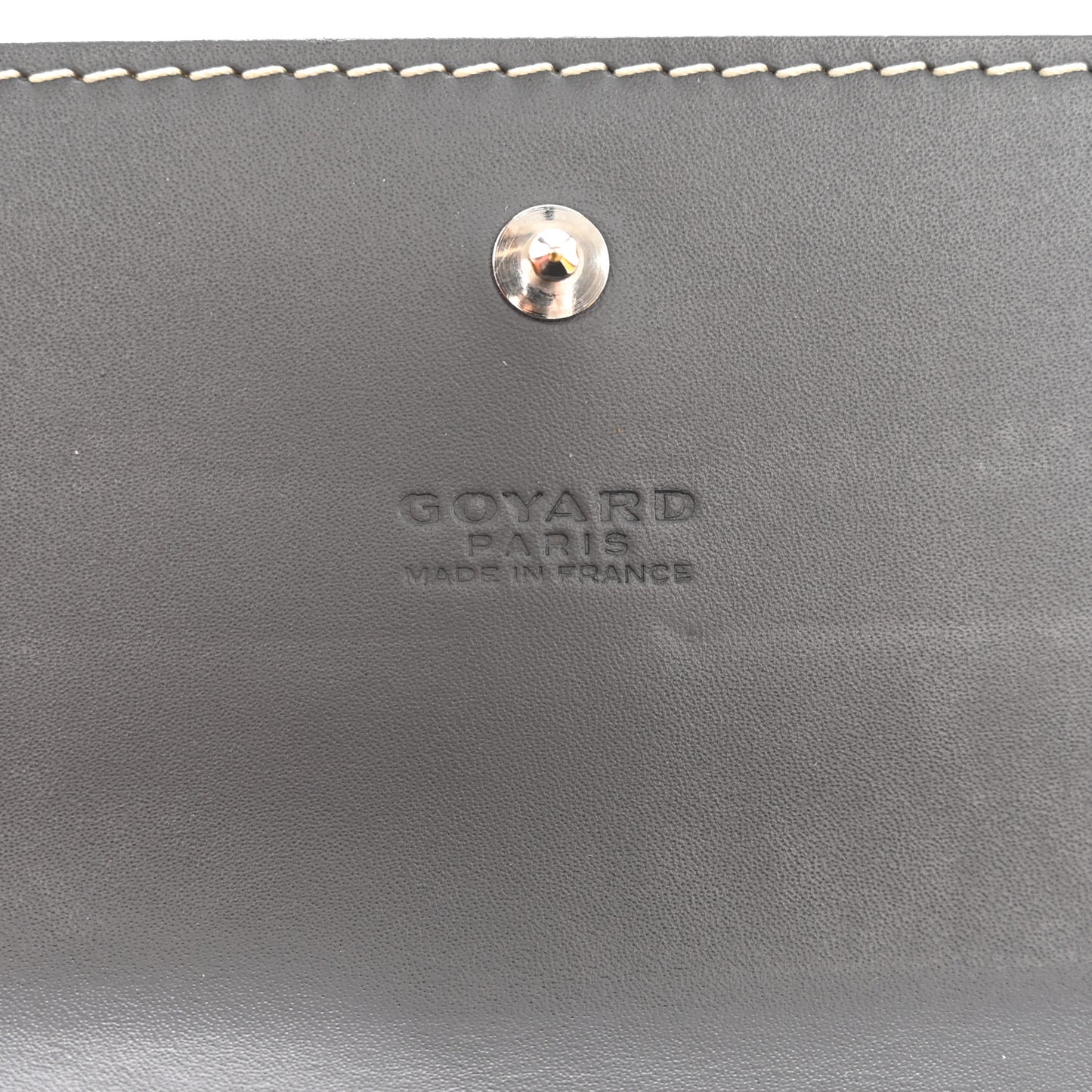 Goyardine Varenne Long Wallet Grey