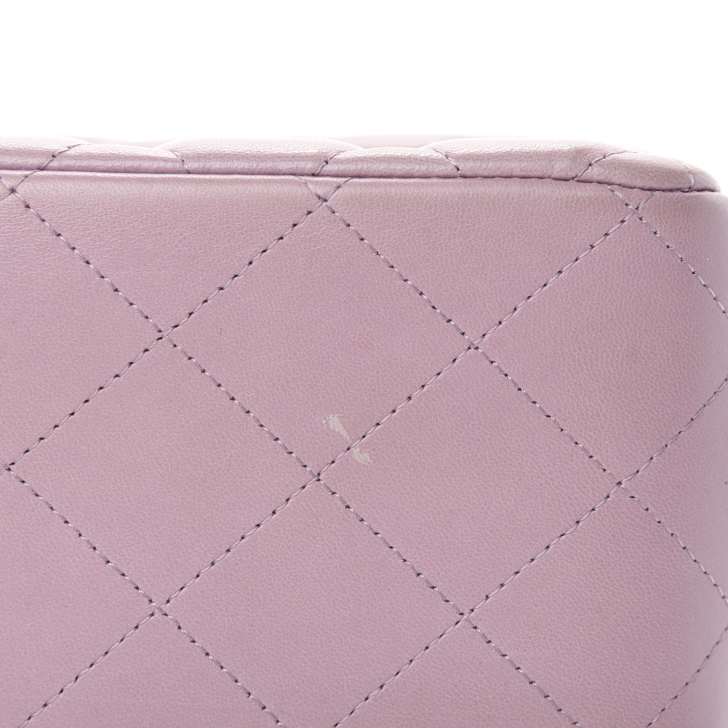 Chanel Lambskin Quilted Jumbo Double Flap Light Pink 8 of 15