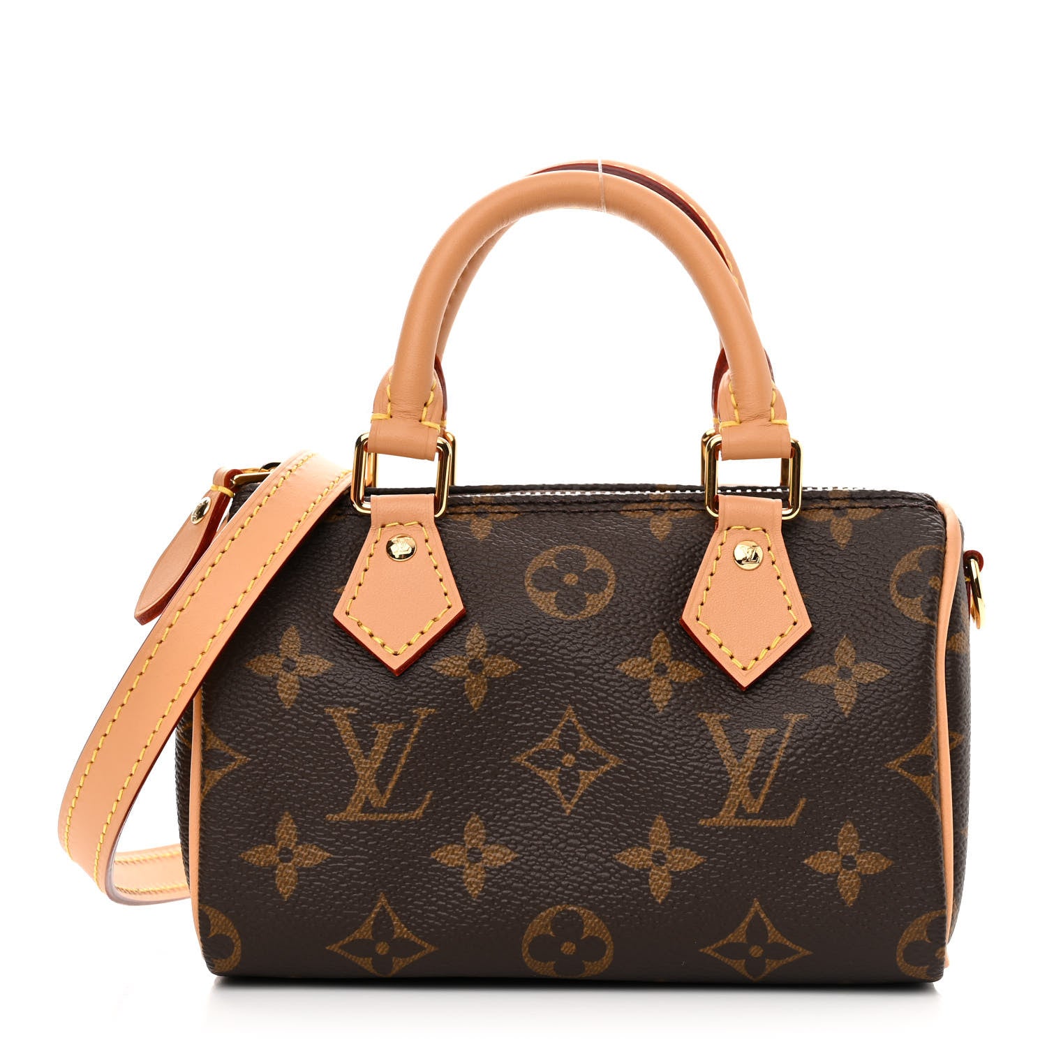 Louis Vuitton Monogram Nano Speedy Bandouliere 1 of 10