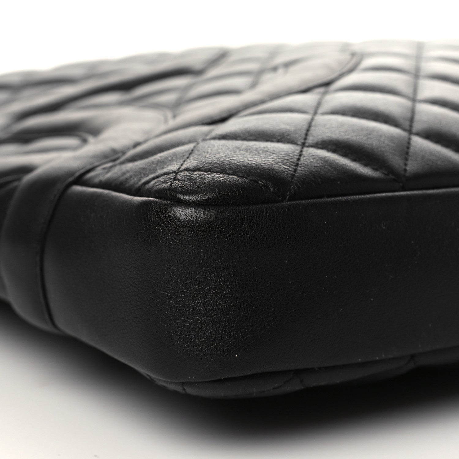 Chanel Calfskin Quilted Large Cambon Messenger Black 8 of 9