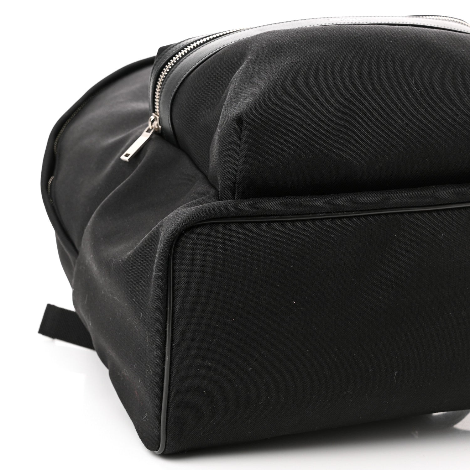 Saint Laurent Canvas City Backpack Black 11 of 12