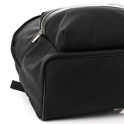 Saint Laurent Canvas City Backpack Black 11 of 12
