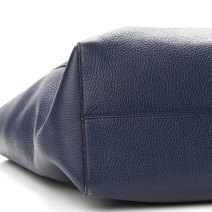 Gucci Dollar Calfskin Medium Swing Tote Marine Deep Cobalt 8 of 13