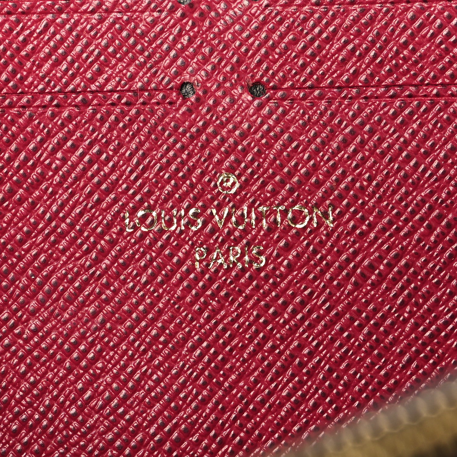 Louis Vuitton Monogram Clemence Wallet Fuchsia 6 of 6