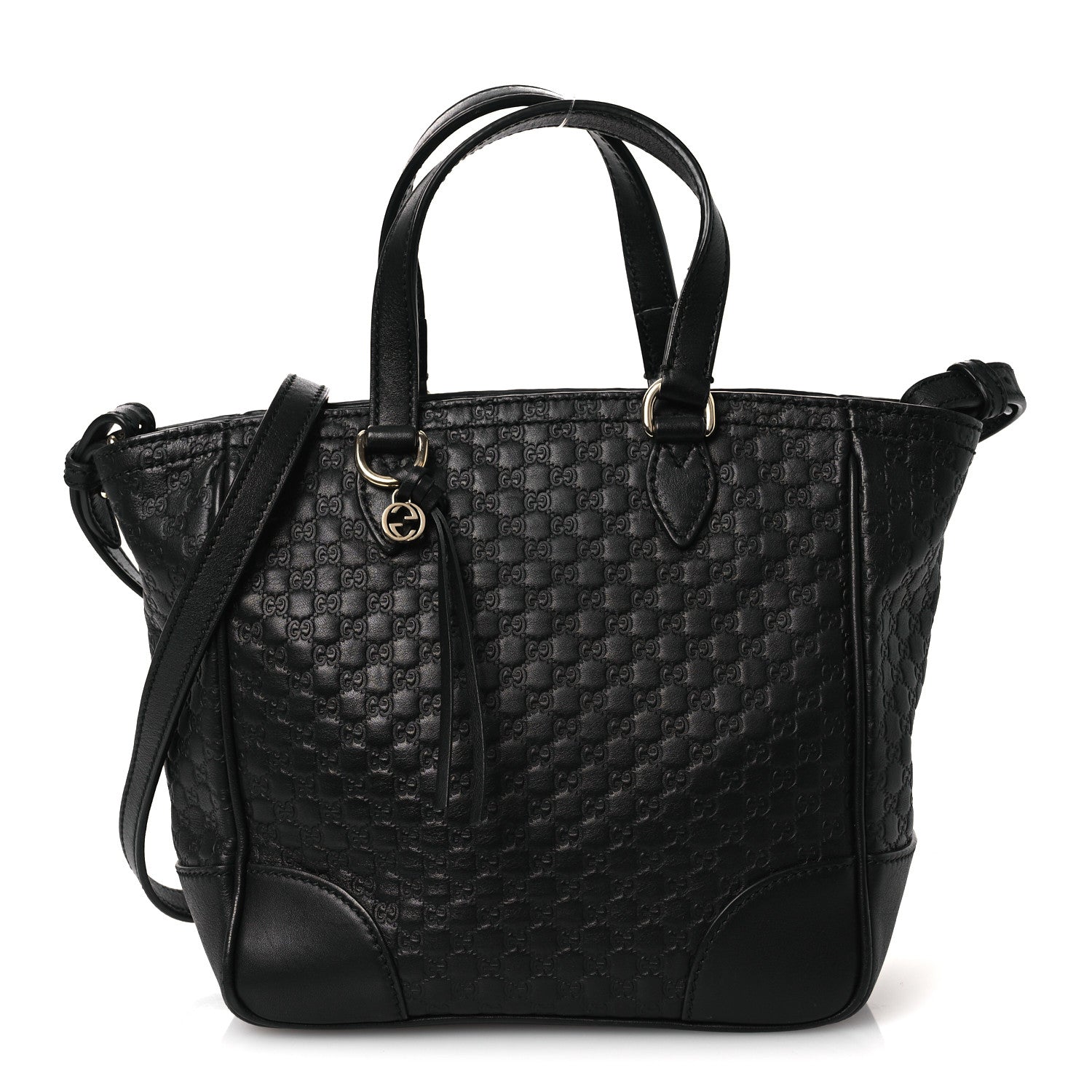 Gucci Microguccissima Small Bree Tote Black 1 of 13