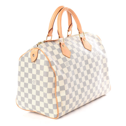 Louis Vuitton Damier Azur Speedy 30 2 of 12