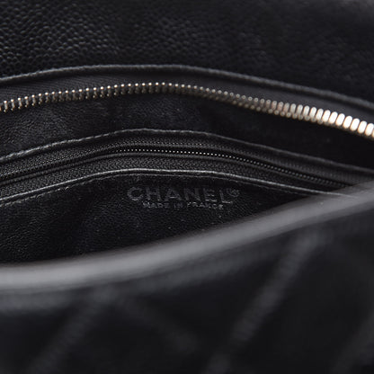 Chanel Caviar Quilted Medallion Tote Black 6 of 10