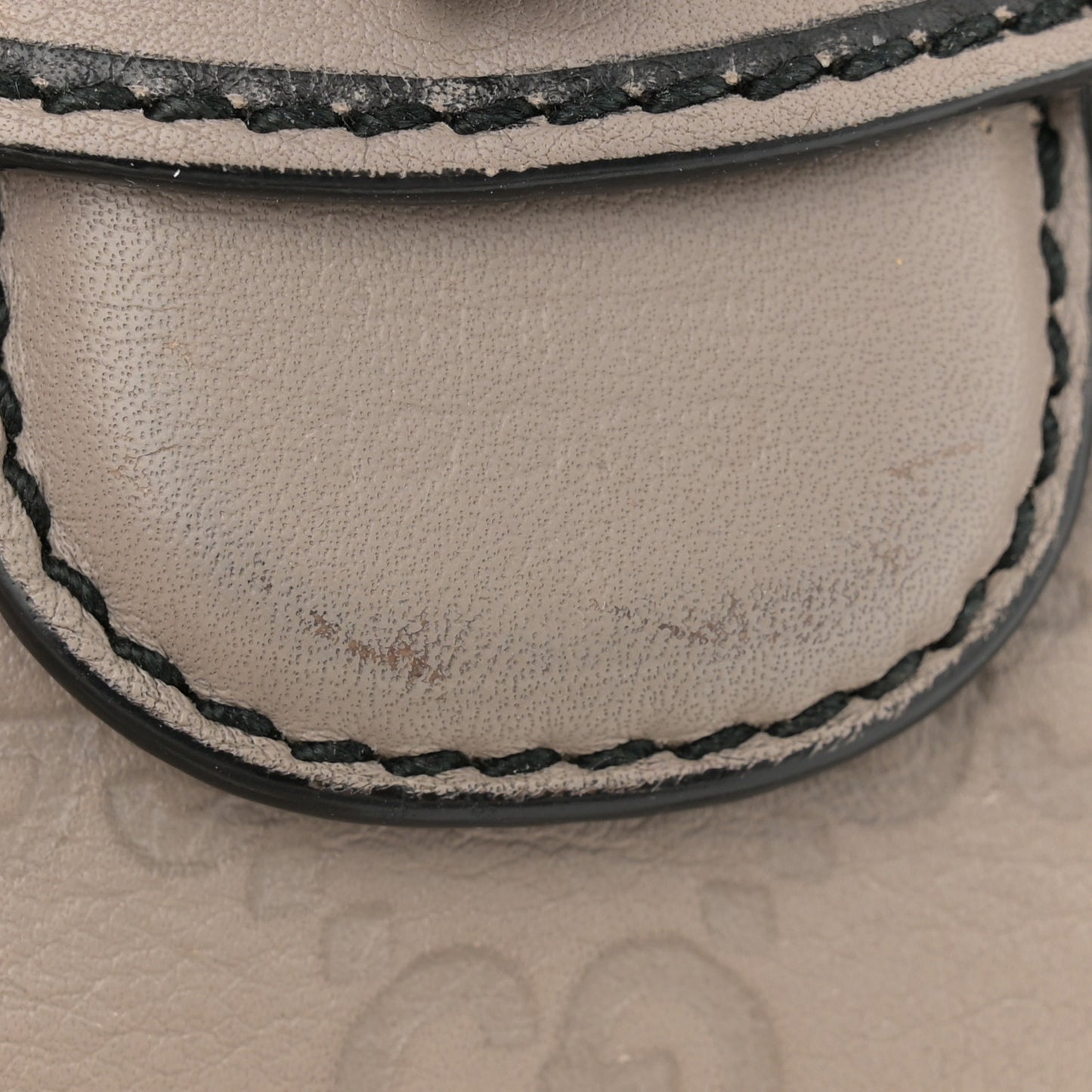 Guccissima Mini Emily Chain Shoulder Bag Storm Grey