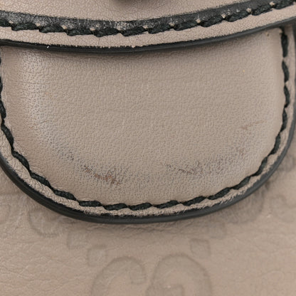 Gucci Guccissima Mini Emily Chain Shoulder Bag Storm Grey 15 of 15