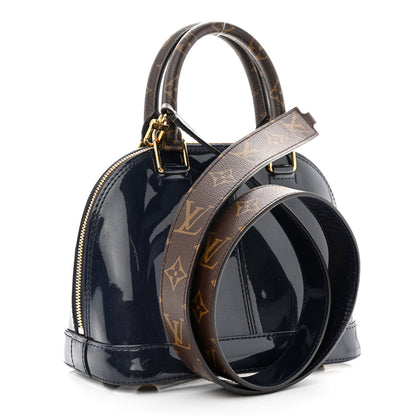 Louis Vuitton Patent Monogram Alma BB Marine 3 of 11