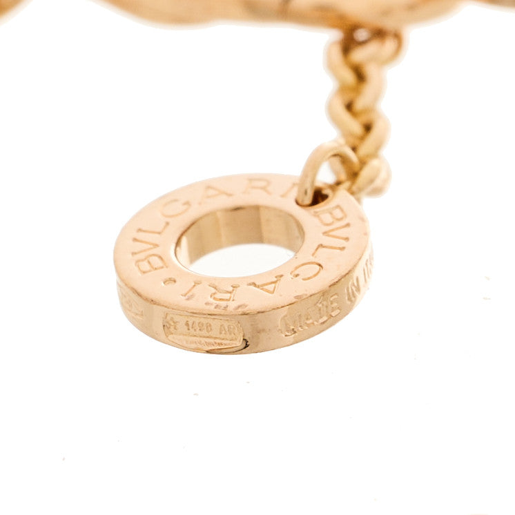 18K Rose Gold Black Ceramic B.Zero1 Bracelet