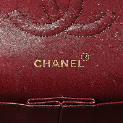 Chanel Lambskin Quilted Medium Double Flap Black 6 of 11